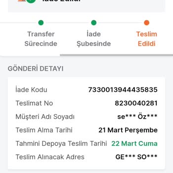 Trendyol Kusurlu Ürün Ücret İadesi Yapmıyor.