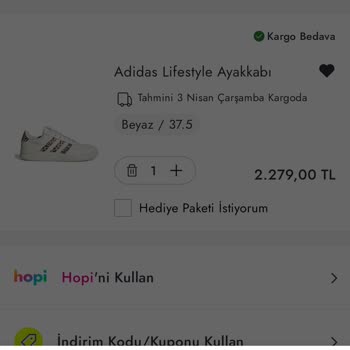 Boyner Hediye Çarkı Olmaması