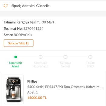 Trendyol'da Favorilediğim Ürünün Satıcısı Değişiyor