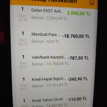 VakıfBank Benden İzinsiz Paramı Kesti
