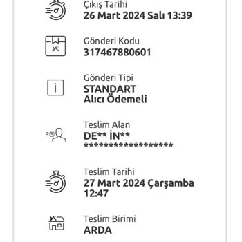 Sanal Çadır İadem Yapılmıyor, Bilgilendirme Yapılmıyor