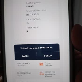 Trendyol Siparişimdeki Sorunu Çözemedi