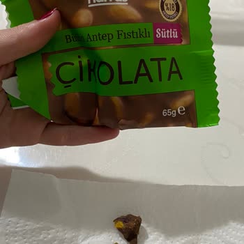 Harras Antep Fıstıklı Sütlü Çikolatadaki Pis Koku