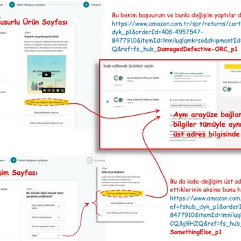Amazon Hata Yaptılar, Çocuk Yerine Koyarak Suçu Bana Attılar