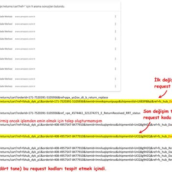 Amazon Hata Yaptılar, Çocuk Yerine Koyarak Suçu Bana Attılar
