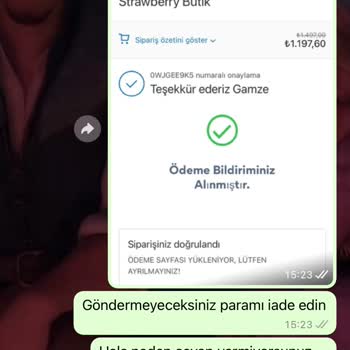 Strawberry Butik Asla Dönüş Yapmıyor