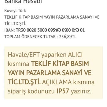 Teklifkitap.com Teklif Kitap İlgisiz Satış