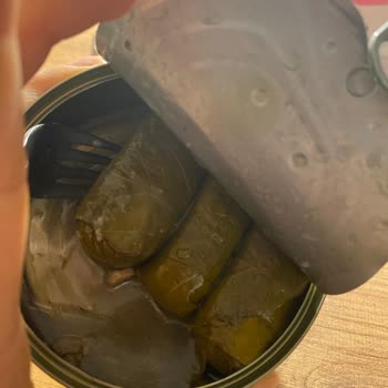 Tat Yaprak Sarmada Korkunç Tat!