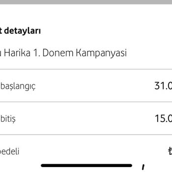 Vodafone Müşteri Hizmetlerinin Taahhüdü Bitmeyen Tarifeyi Yenilemesi