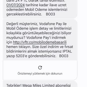 Vodafone Bilgim Dışında Hattımdan Ücret Kesilmesine Aracılık Ediyor