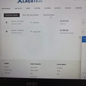 Alaçatı Stili Alacatı Stili Firması Siparişleri Teslim Etmiyor