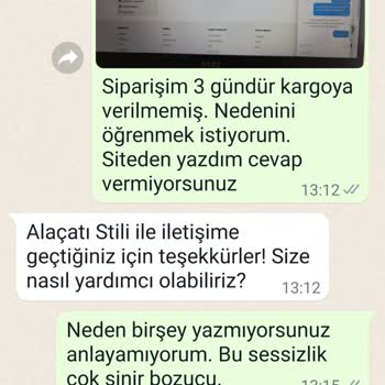 Alaçatı Stili Alacatı Stili Firması Siparişleri Teslim Etmiyor