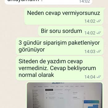 Alaçatı Stili Alacatı Stili Firması Siparişleri Teslim Etmiyor