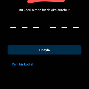 Instagram Onay Kodu Onaylanmıyor