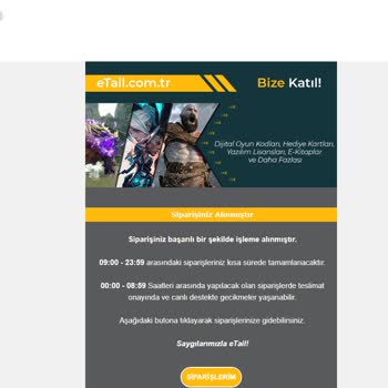 Etail.com.tr Geforce Now Abonelik Kodunun Gelmemesi
