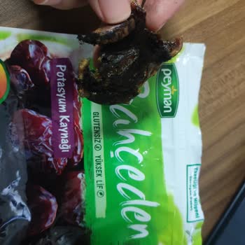 Peyman Hurmadan Çıkan Siyah Toz