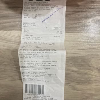 FLO Ayakkabı Mağazası Değişim Talebi