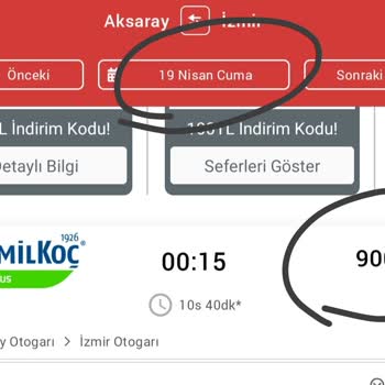 Kamil Koç Aksaray/İzmir Fahiş Fiyat Artışı
