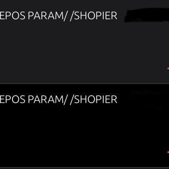 Shopier Hesabımdan İki Kez Ödeme Çekti