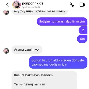 Ponponnkids (Instagram) Yanlış Ürün Ve İlgisiz Satıcıyla Başa Çıkış!