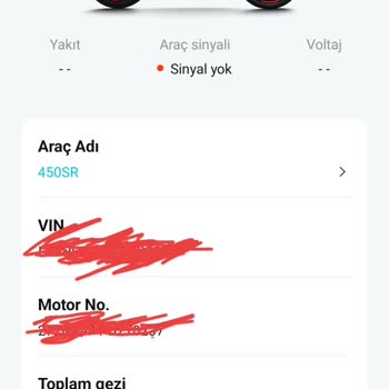 CFMOTO 450 Sr Tbox Sorunu.