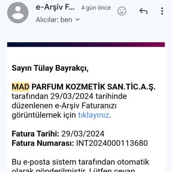 Mad Parfüm Tester Ürünleri İle Sattıkları Parfüm Aynı Değil