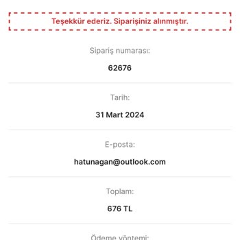 Neseliminik.com Geri Ödeme İstiyorum