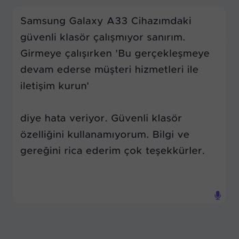 Samsung A33 Bu Gerçekleşmeye Devam Ederse Müşteri Hizmetleri İle İletişim Kurun!