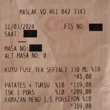 HD İskender Restaurant İftar Vakti Hayal Kırıklığı