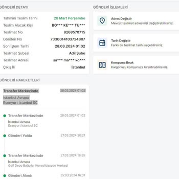 Trendyol Express Kargoyu Teslim Etmiyor