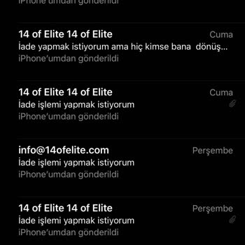 14 Of Elite Kalitesiz Ürün Ve İlgisiz Müşteri Hizmetleri!