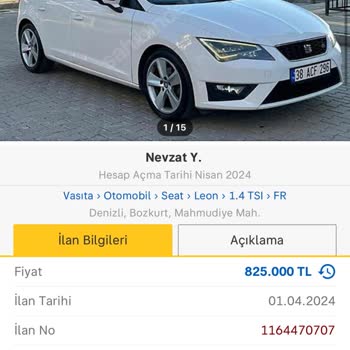 Sahibinden Sahte İlan Paylaşılması