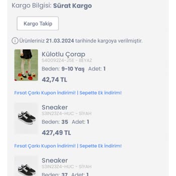 Sürat Kargo 12 Gündür Teslim Edilemeyen Kargom