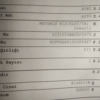 A101 Den Aldığım APEC Apt4 Evrak Hatası