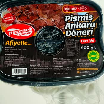 Peçenek Döner Et Rengi Yeşil Geldi!