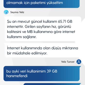 Turkcell İnternet Kullanımı Haksız
