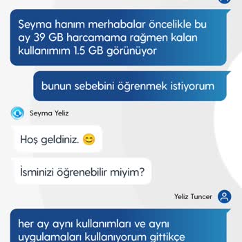 Turkcell İnternet Kullanımı Haksız