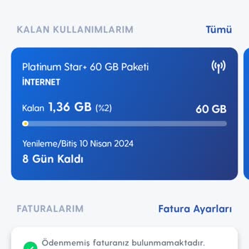 Turkcell İnternet Kullanımı Haksız