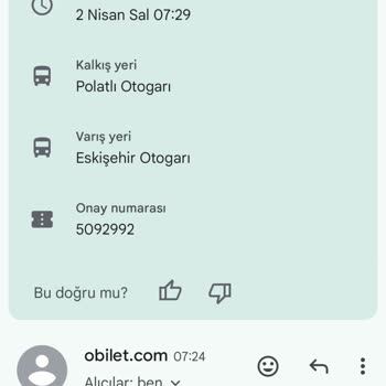Öz Gülaras Turizm 7:30 Randevusu İçin Alınan Biletin Hayal Kırıklığı
