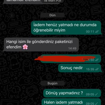 Instagram Narferita Butik Şikayet