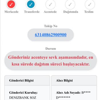 Kuryenet Gönderi Teslimatı Sorunu