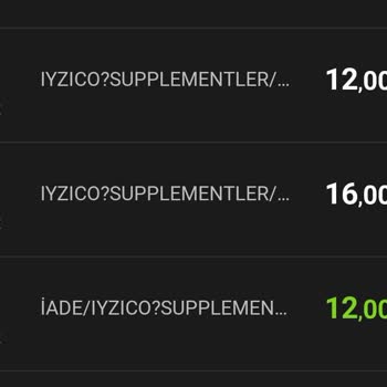 Supplementler Suplementler İzinsiz Karttan Para Çekiyor