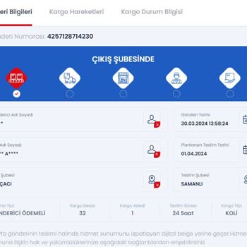 Aras Kargo Acil Dönüş Bekliyorum
