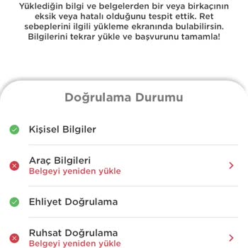 Martı Başvuru Reddedildi Sorunu
