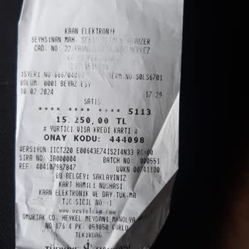 50 Gündür Teslim Edilmeyen Beko Kurutma Makinesi