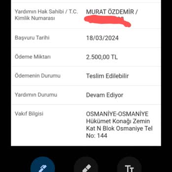 Sosyal Yardım Parası 2500 TL Ziraat Bankası