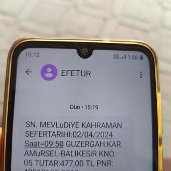 Efe Tur Habersiz Sefer İptali