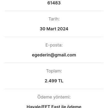 Neseliminik.com Neşeliminik.com Sipariş Sorunsalı