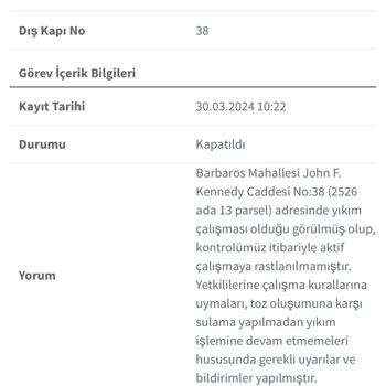 Çankaya Belediyesi Kontrolsüz Bina Yıkımıyla İlgilenmiyor