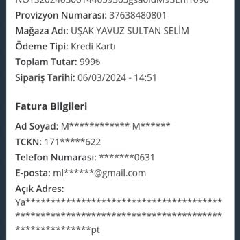 Şok Market Siparişimi Göndermiyor